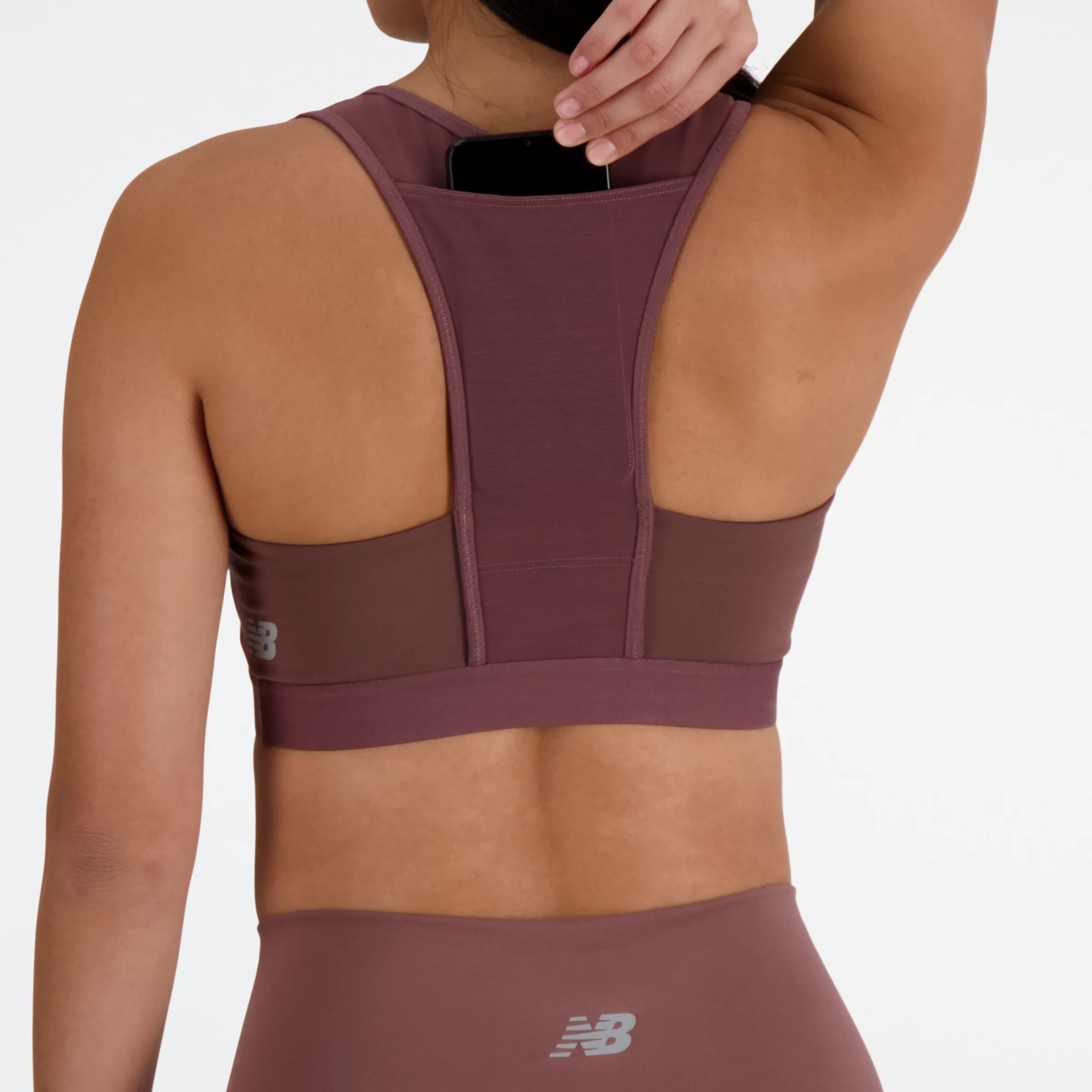 NB Sleek Medium Support Pocket Sports Bra - 2