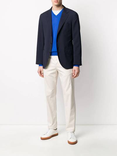 Canali relaxed fit jumper outlook