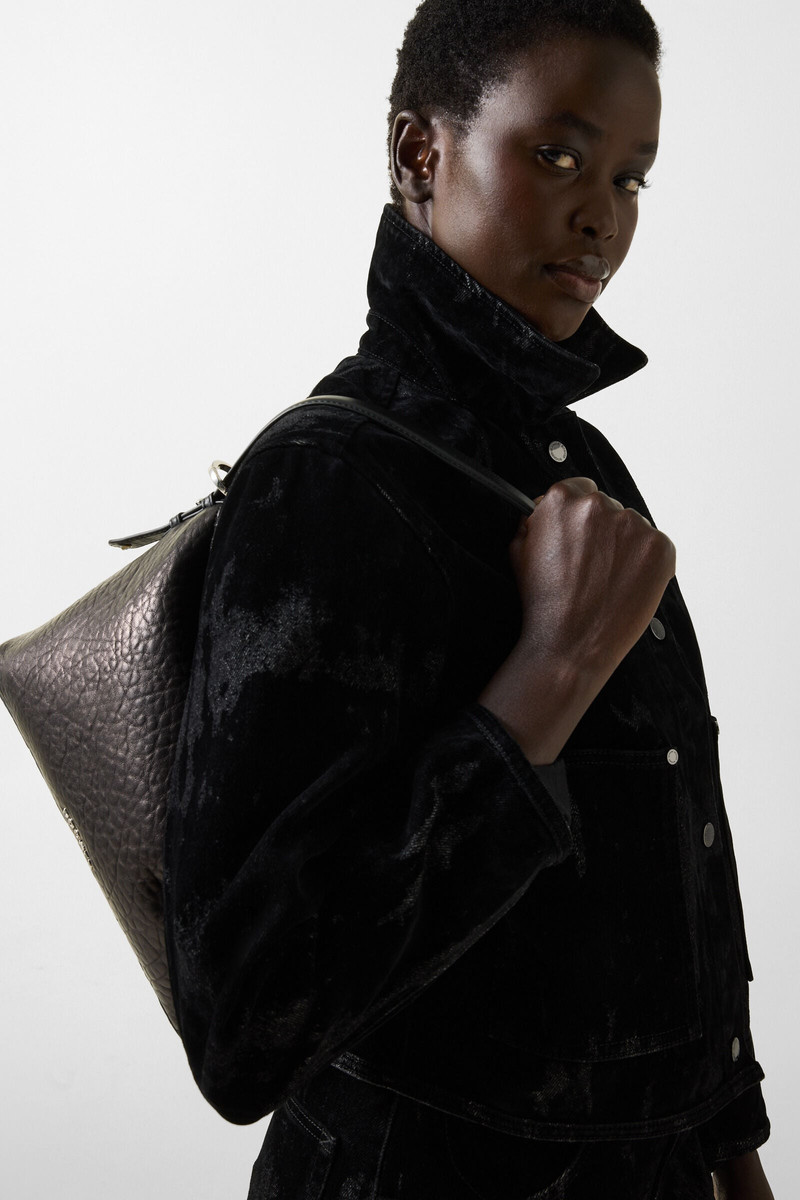 Lore Denim Jacket in Black 7