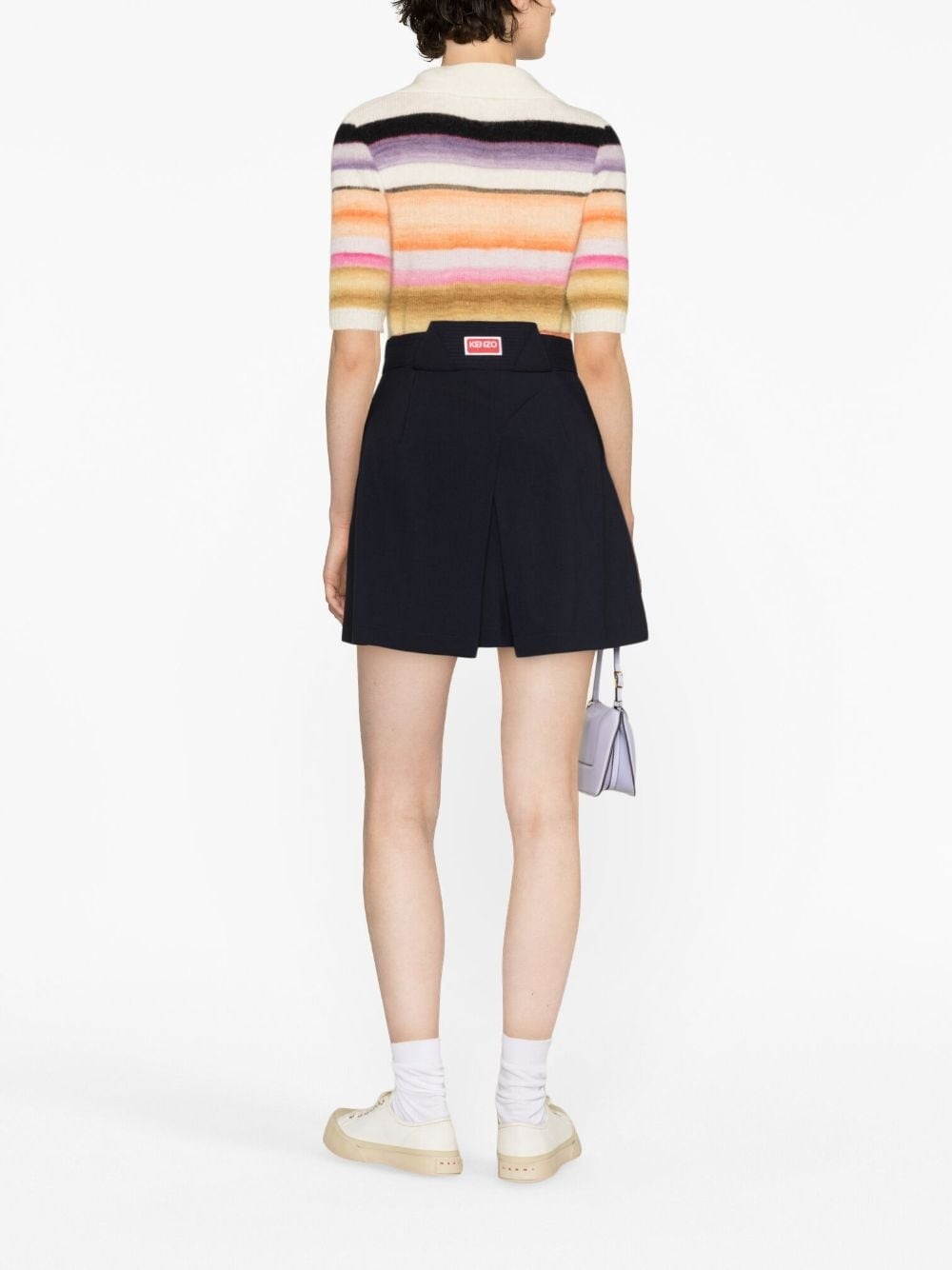 A-line virgin wool skirt - 4