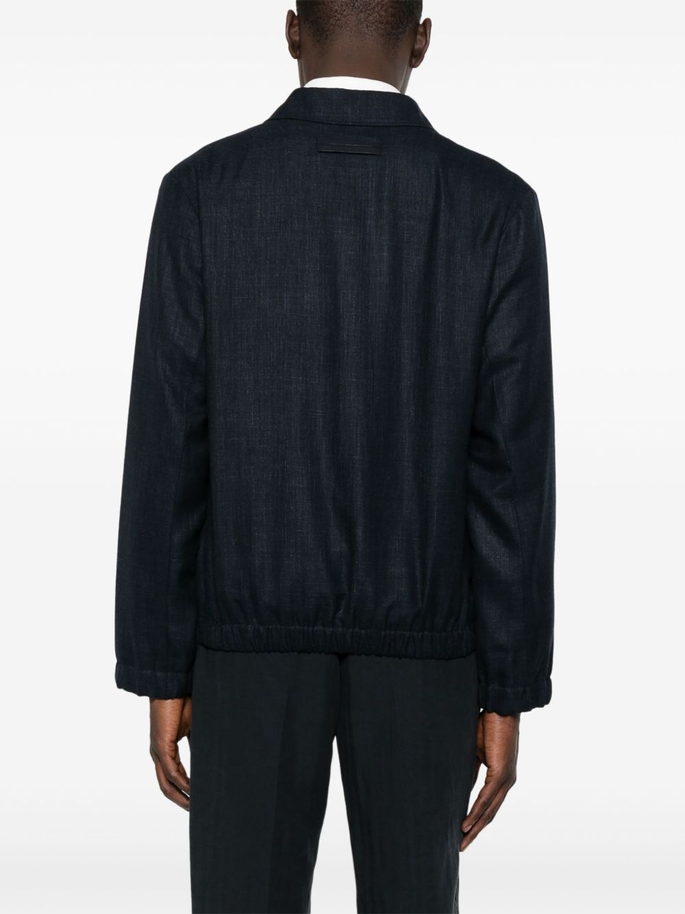 mélange-effect jacket - 4