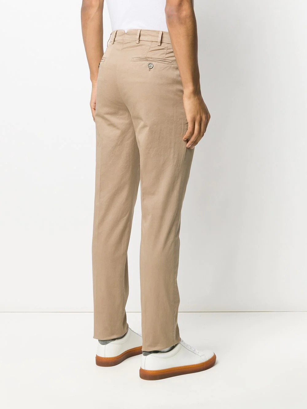 slim-fit chino trousers - 4