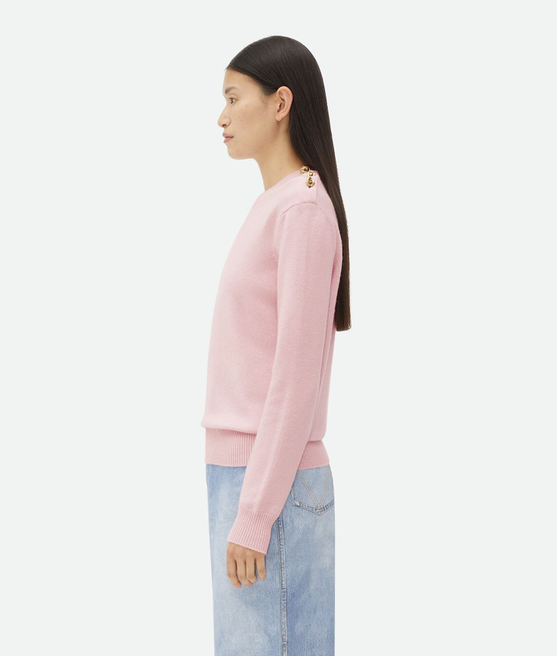 Bottega Veneta Cashmere Sweater With Knot Buttons outlook