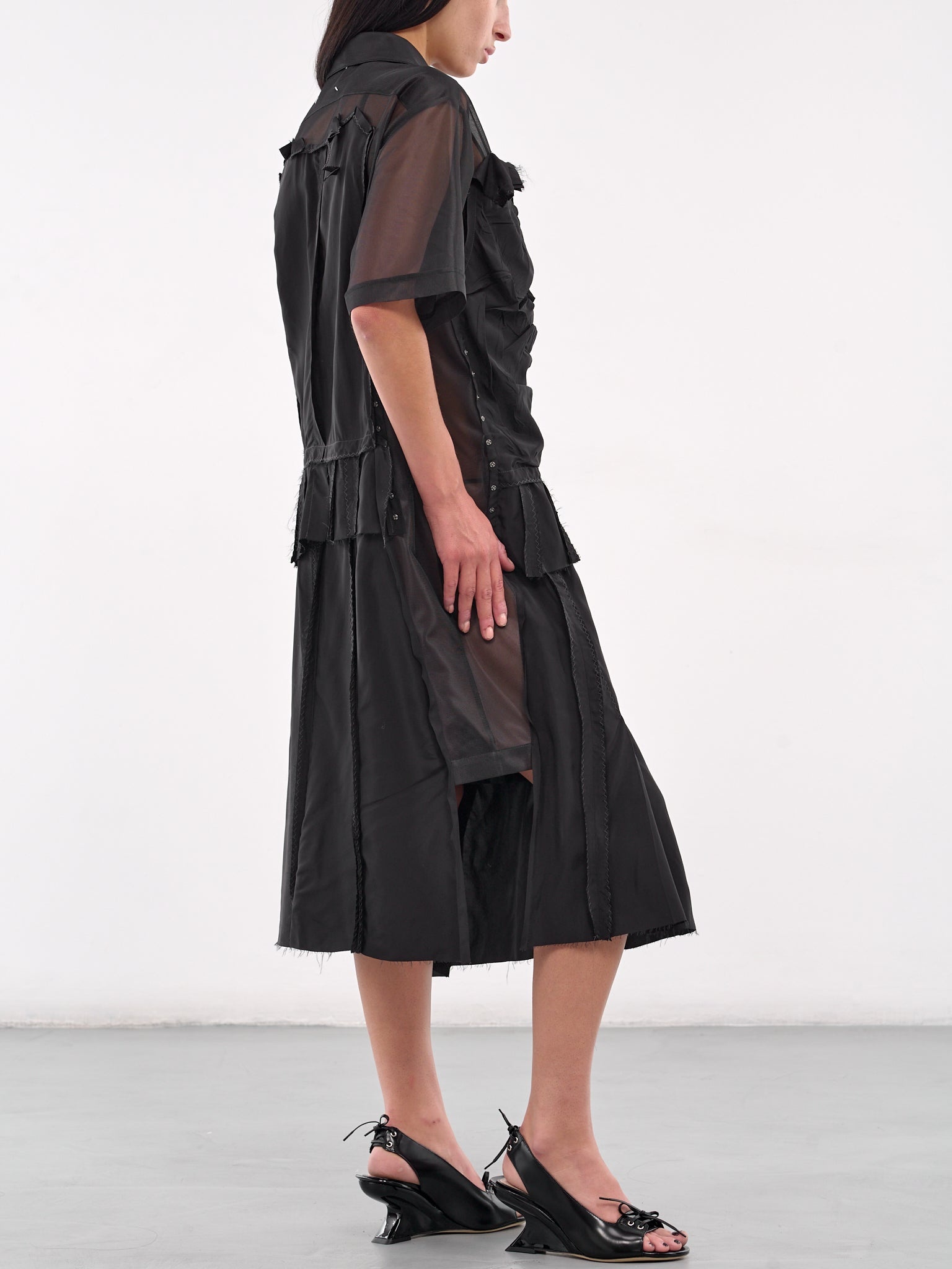 Deconstructed Midi Dress - 4