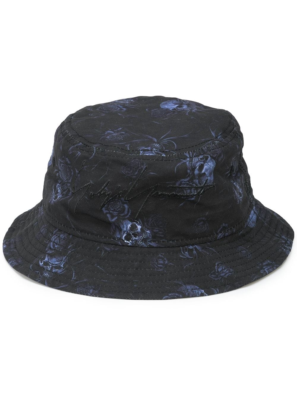 skull-print bucket hat - 1