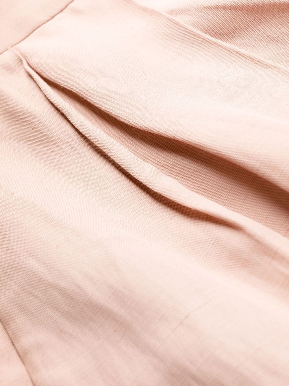 high-waisted pleated trousers - 6