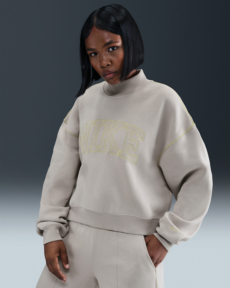 Nike Sportswear Phoenix Fleece Women's Mock-Neck Sweatshirt 1