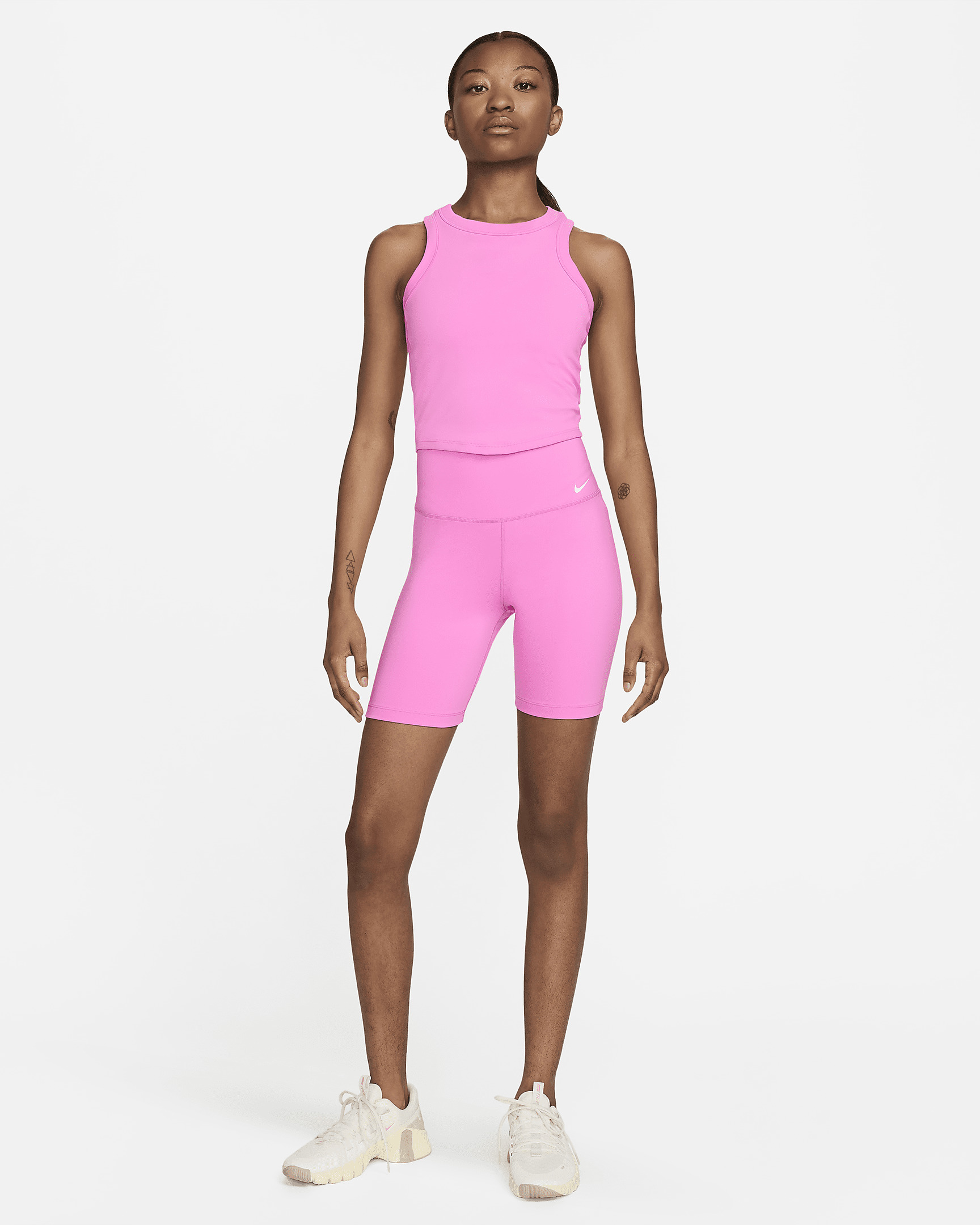 Nike One Fitted Women's Dri-FIT Cropped Tank Top - 6