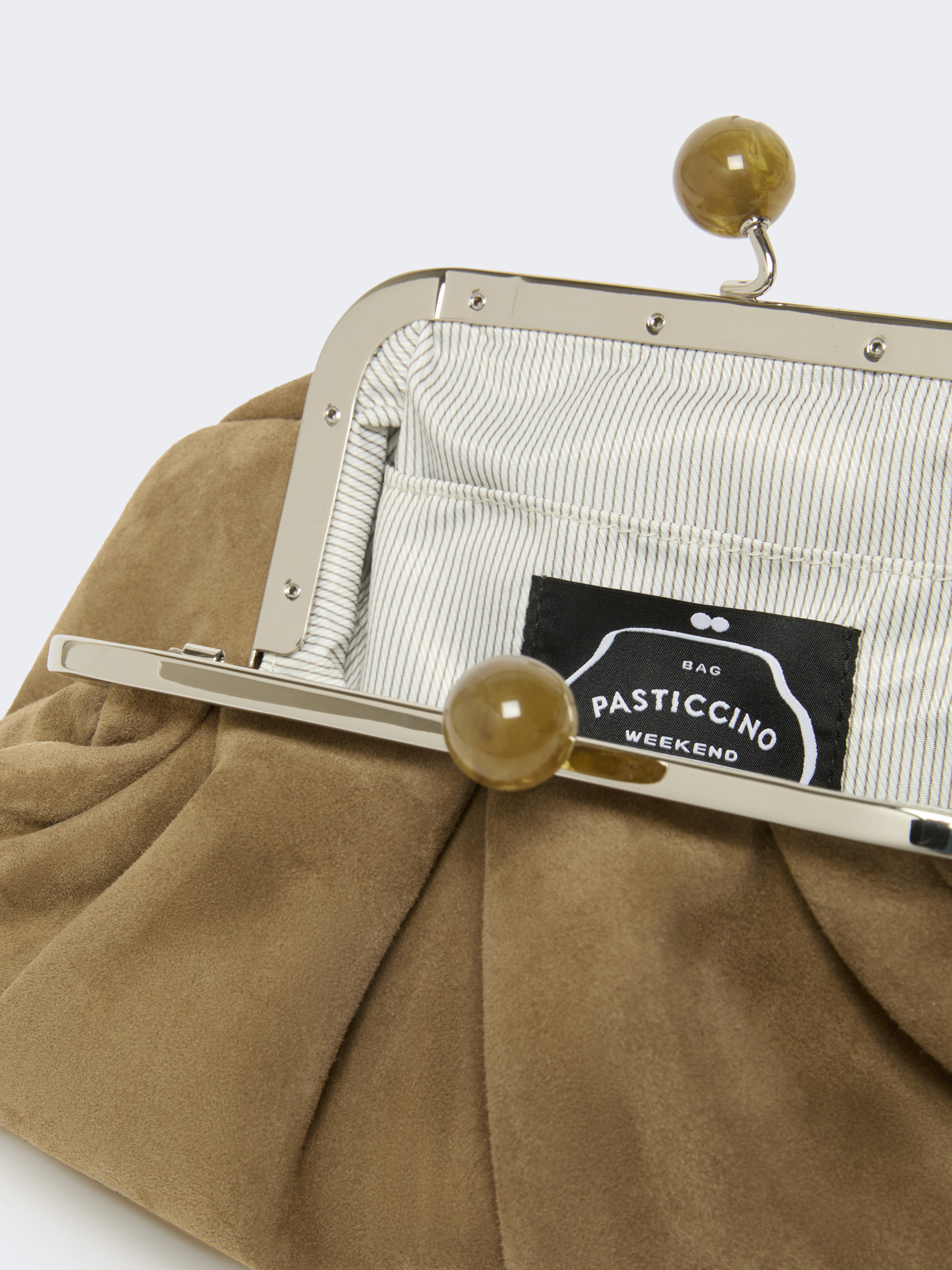 VALOIS Small suede Pasticcino Bag - 6