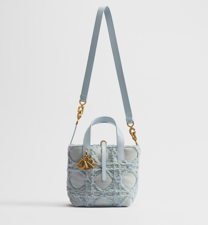 Small Dior Toujours Vertical Tote Bag 4