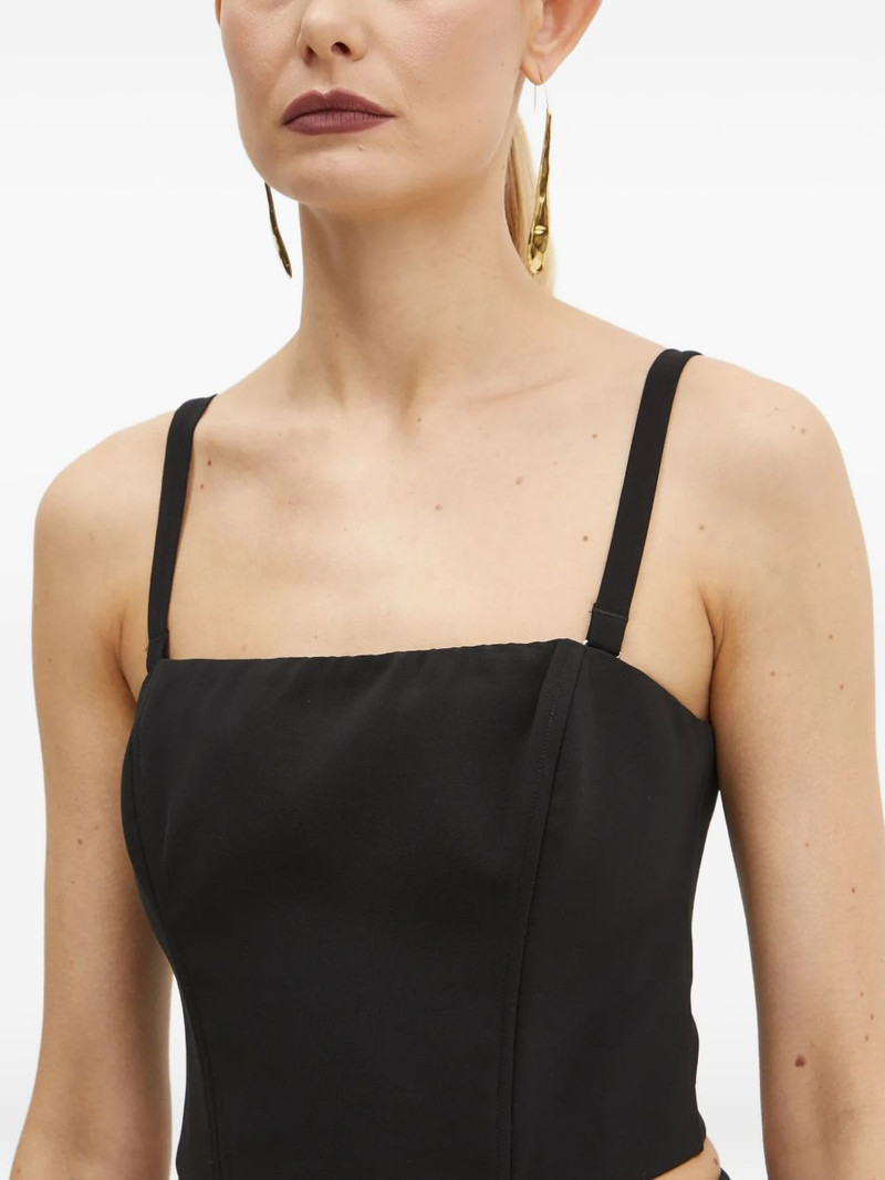 Raissa square-neck crop top 5