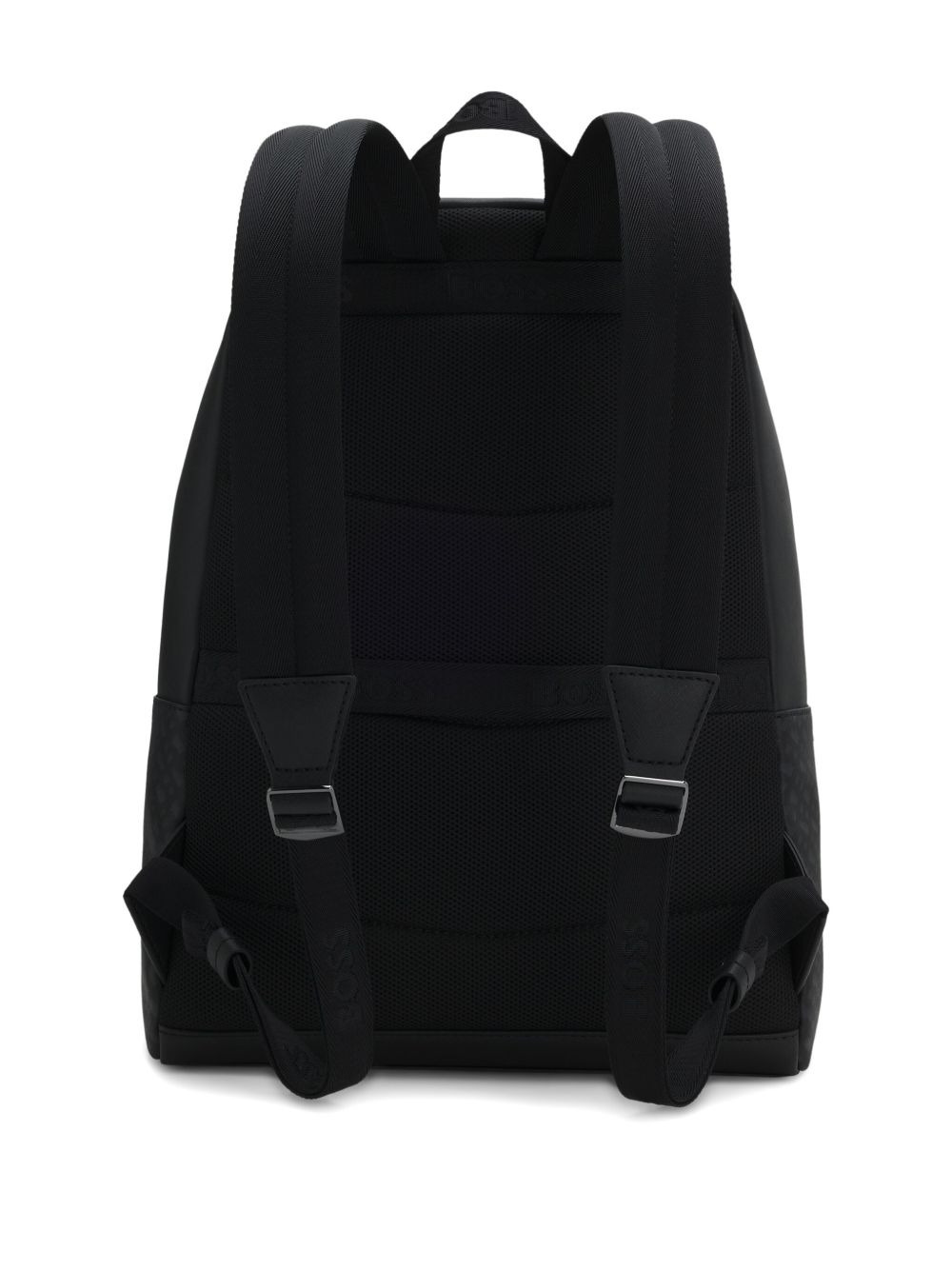 geometric-pattern zipped-pocket backpack - 2
