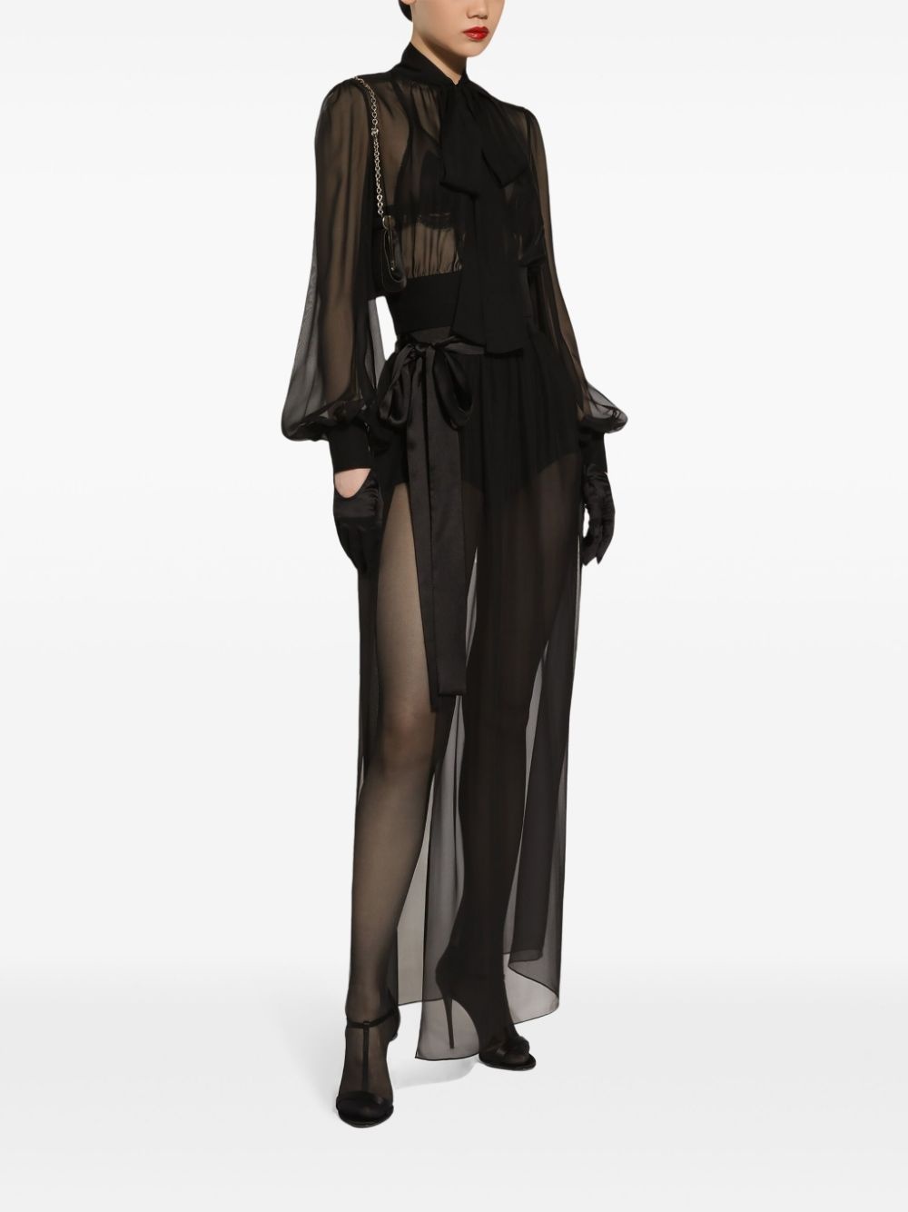 silk skirt - 2