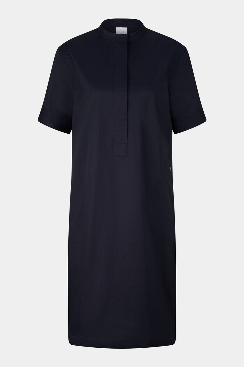 Abigail Shirt blouse dress in Navy blue 1