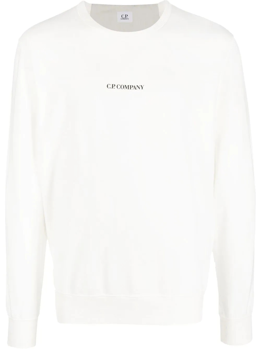 logo-print long-sleeve sweatshirt - 1