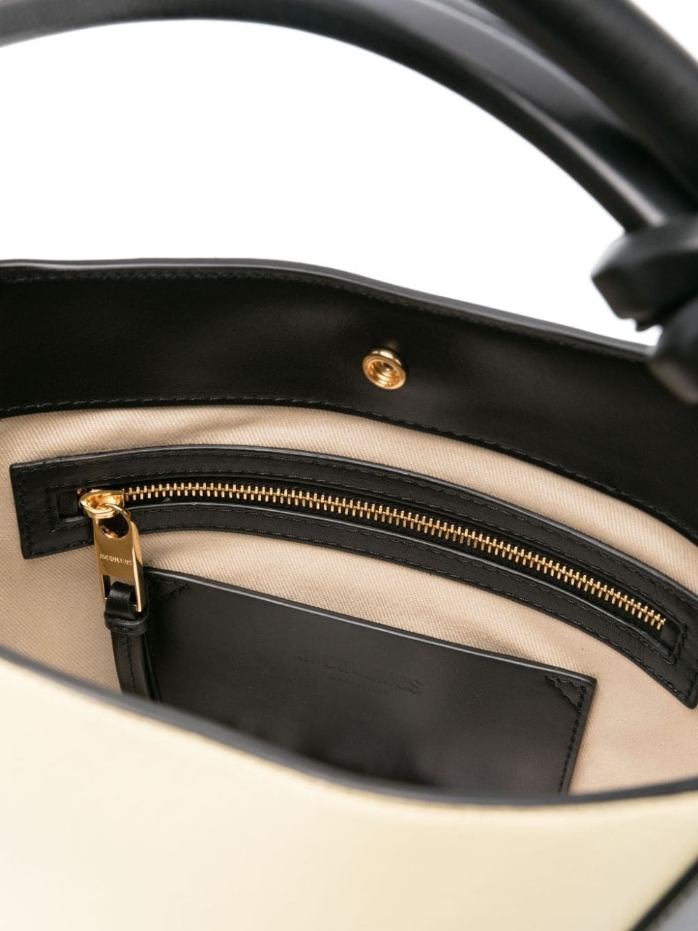 Le Petit Tourni leather bucket bag - 5