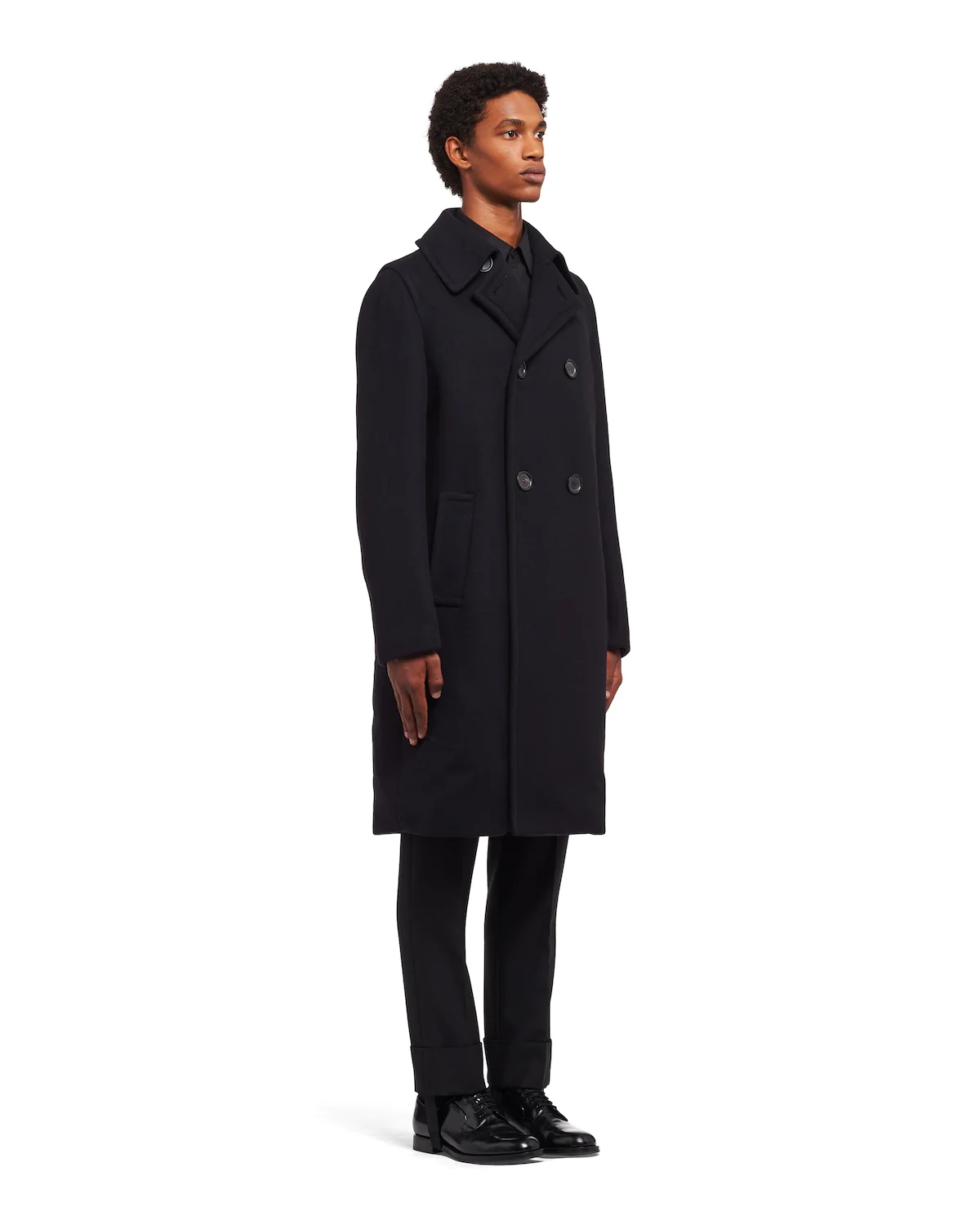 Wool and cashmere coat - 3