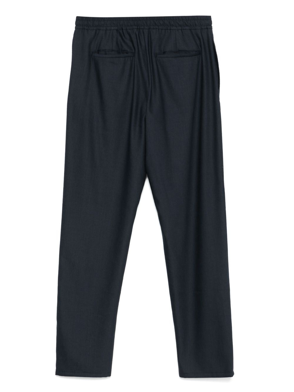 drawstring-waistband trousers - 2