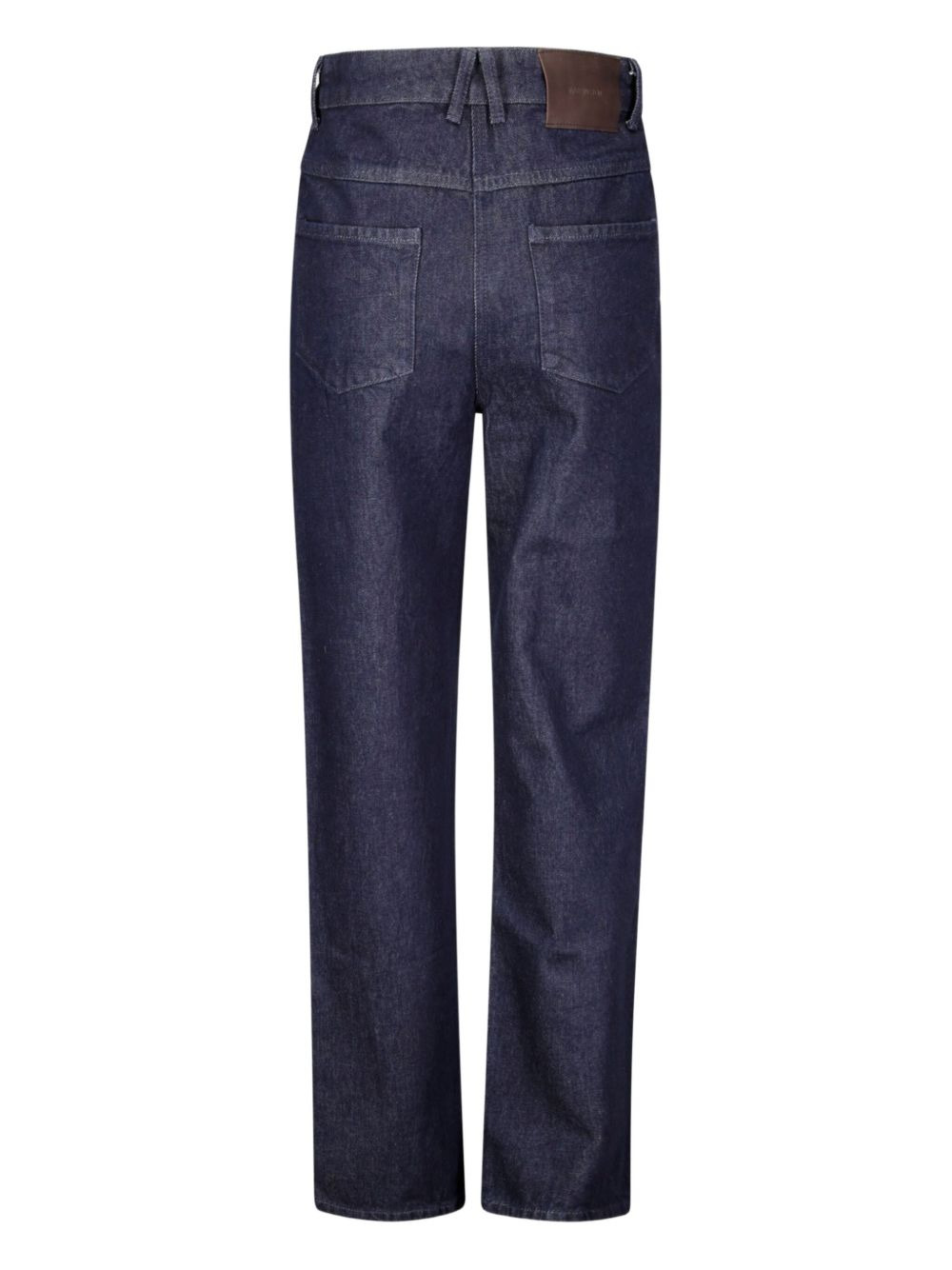 straight-leg cotton jeans - 2