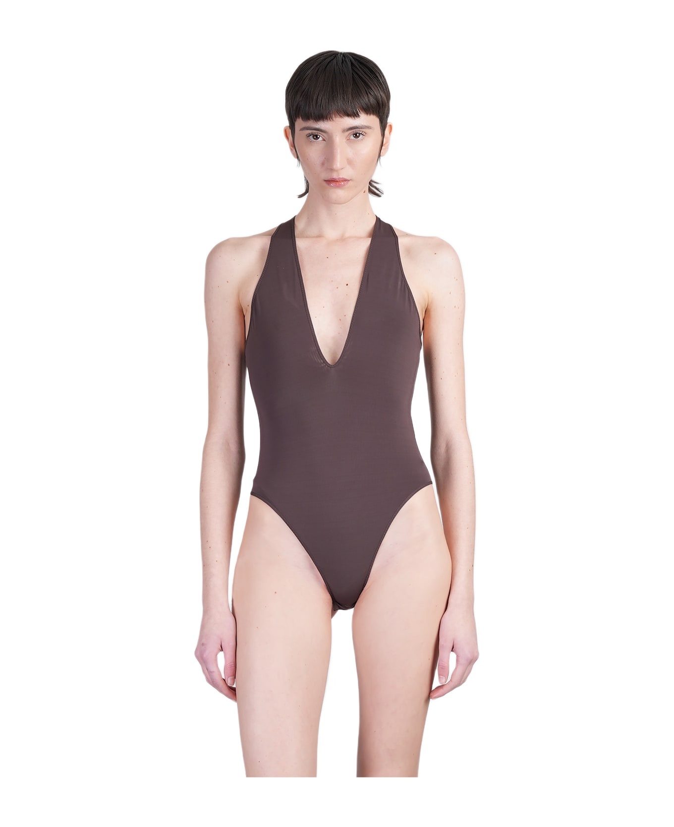 Body In Brown Viscose - 1