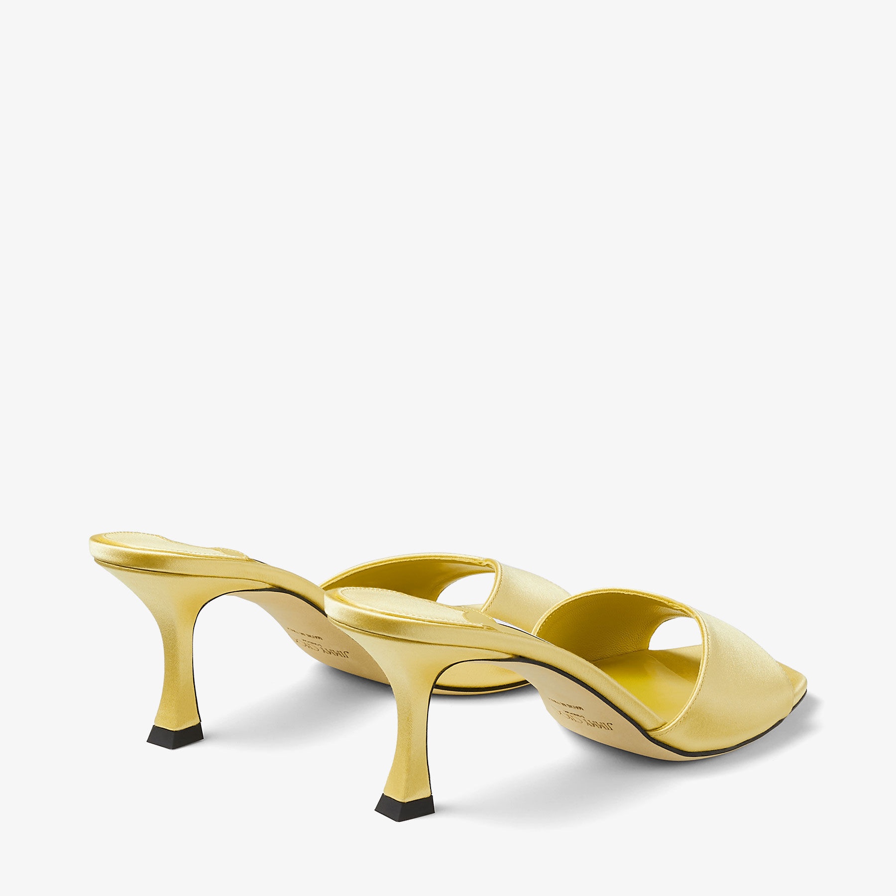 Skye 70
Yellow Satin Sandals - 5