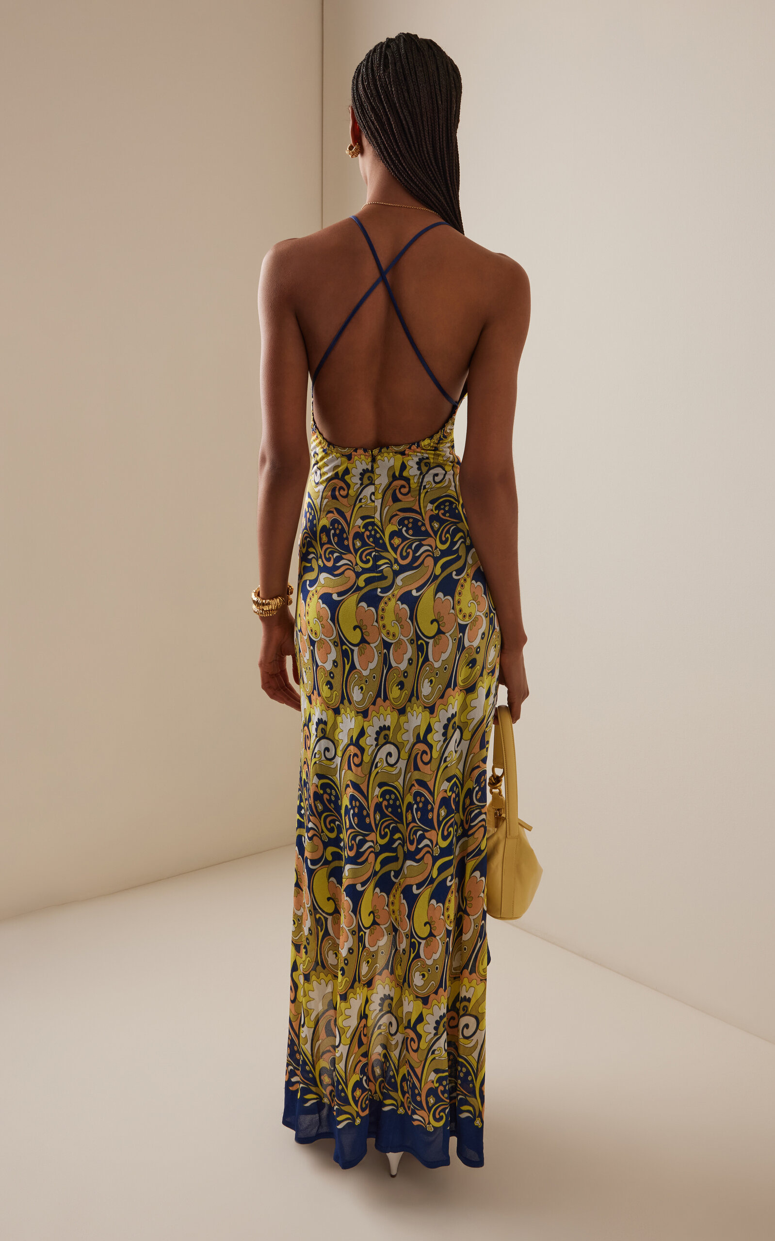Exclusive Riviera Printed Jersey Dress print - 6