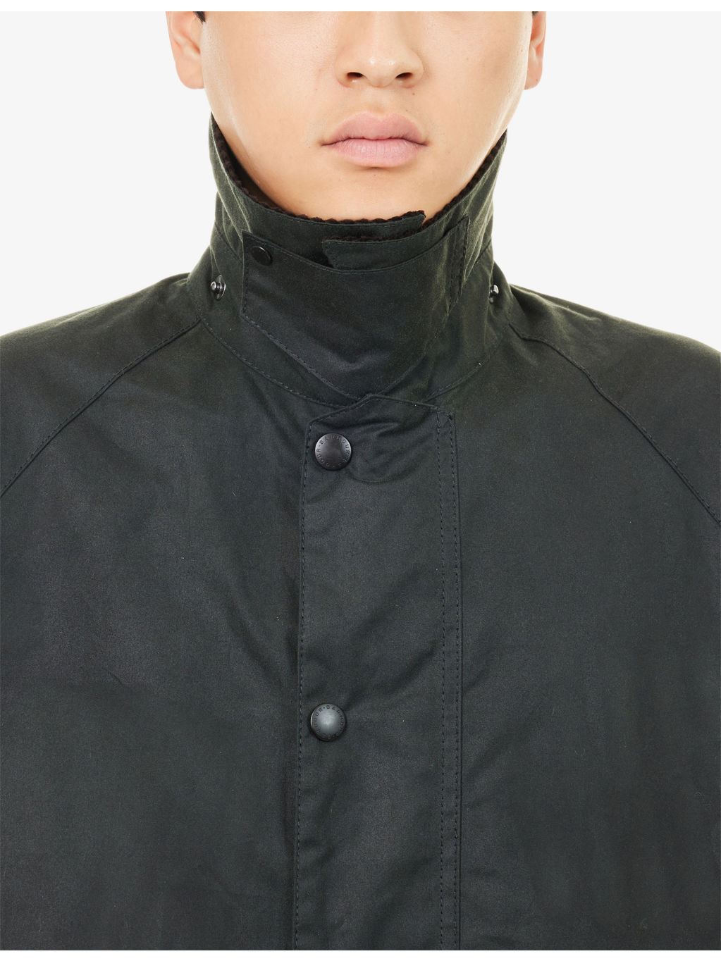 Modified Transport Check-Lined Waxed-Cotton Jacket - 5