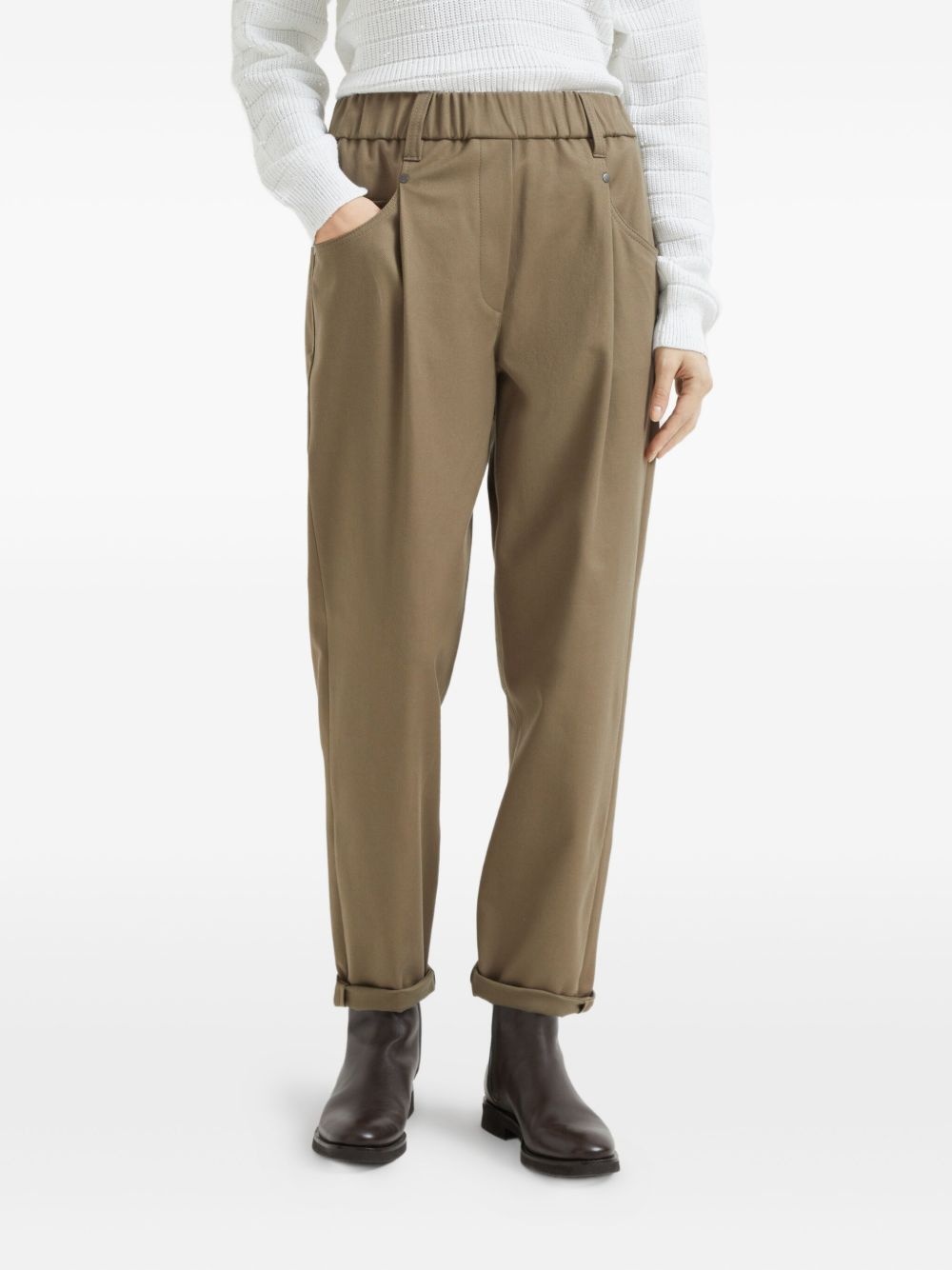 high-waisted trousers - 3