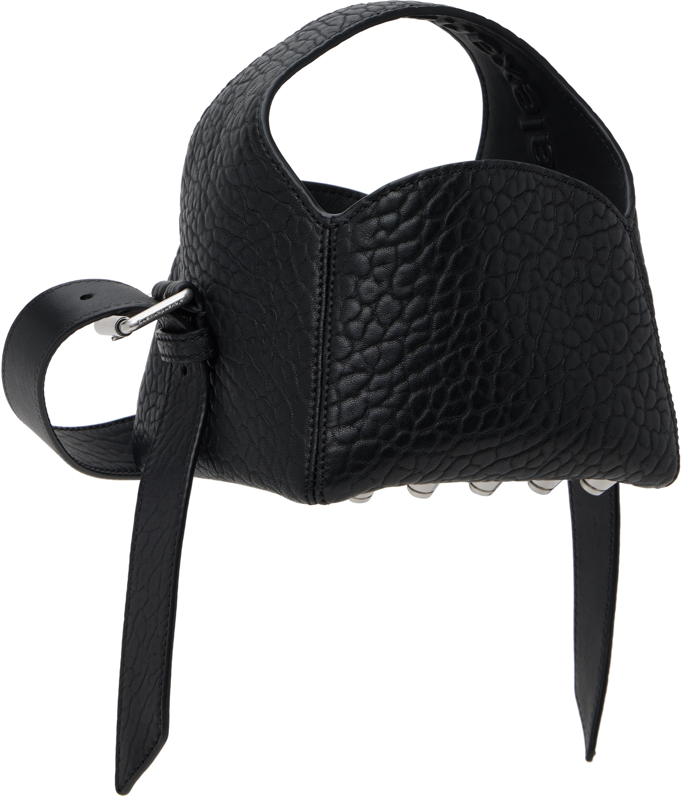 Black Rex Small Bucket Bag - 3