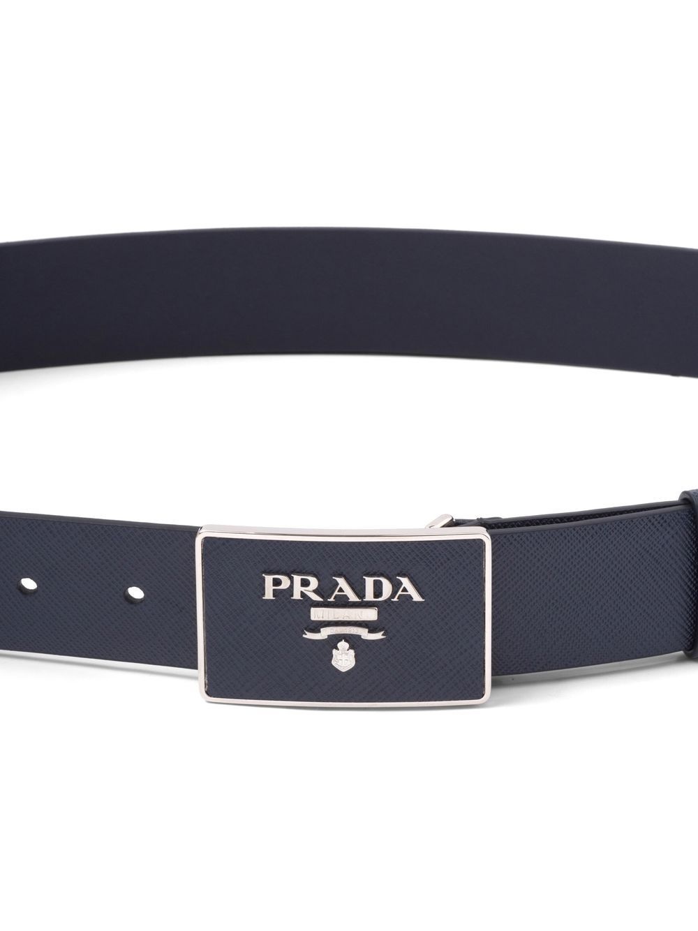 Saffiano leather belt - 3
