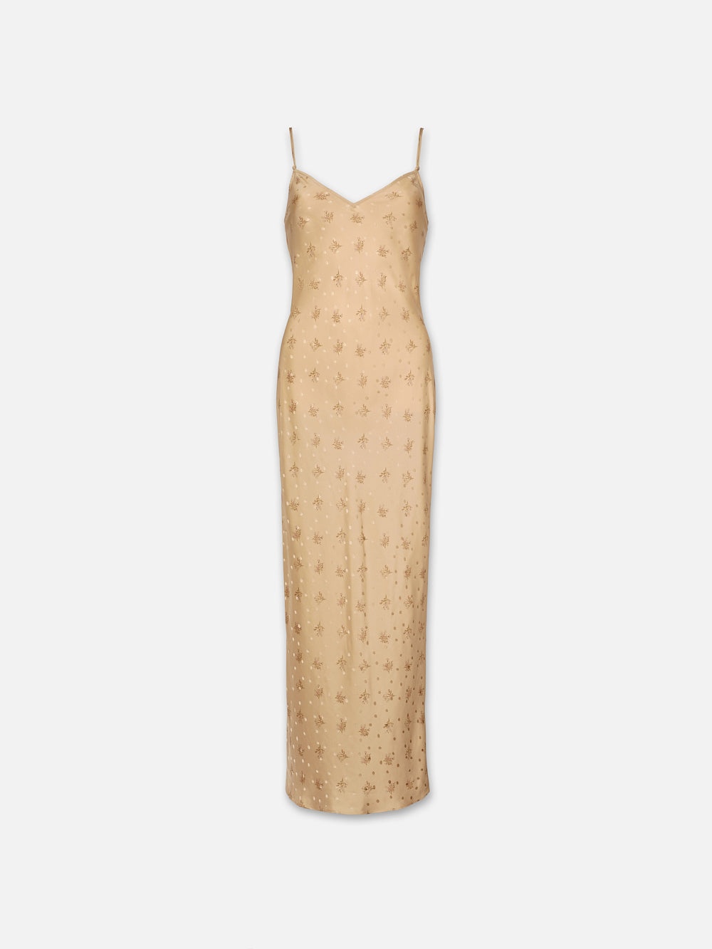 V-Neck Cami Dress in Golden Floral - 1