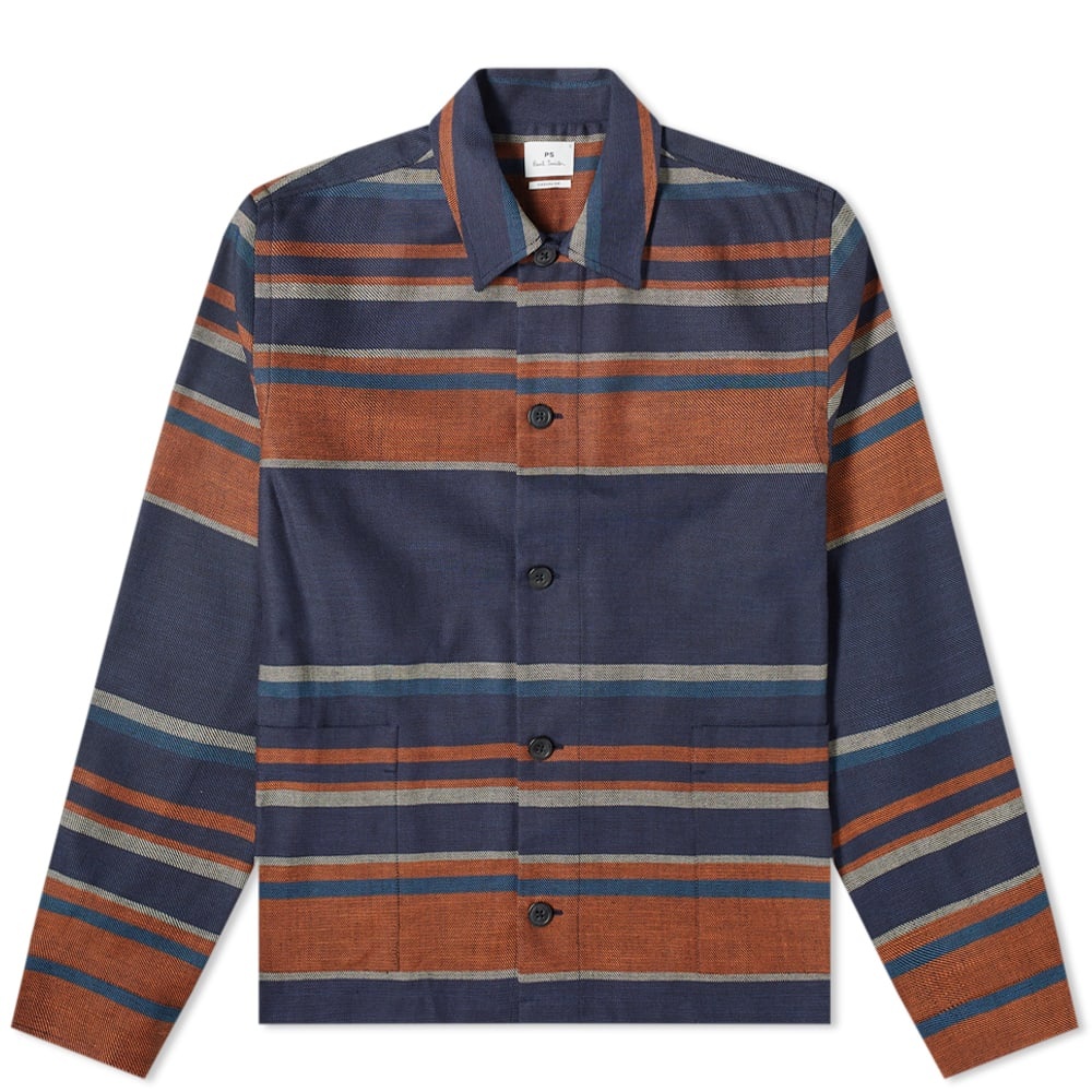 Paul Smith Blanket Stripe Overshirt - 1