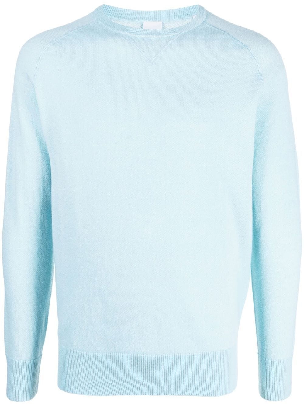 plain long-sleeve jumper - 1