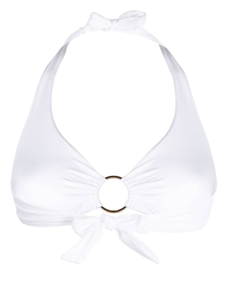 MELISSA ODABASH Brussels ring-detail bikini top outlook
