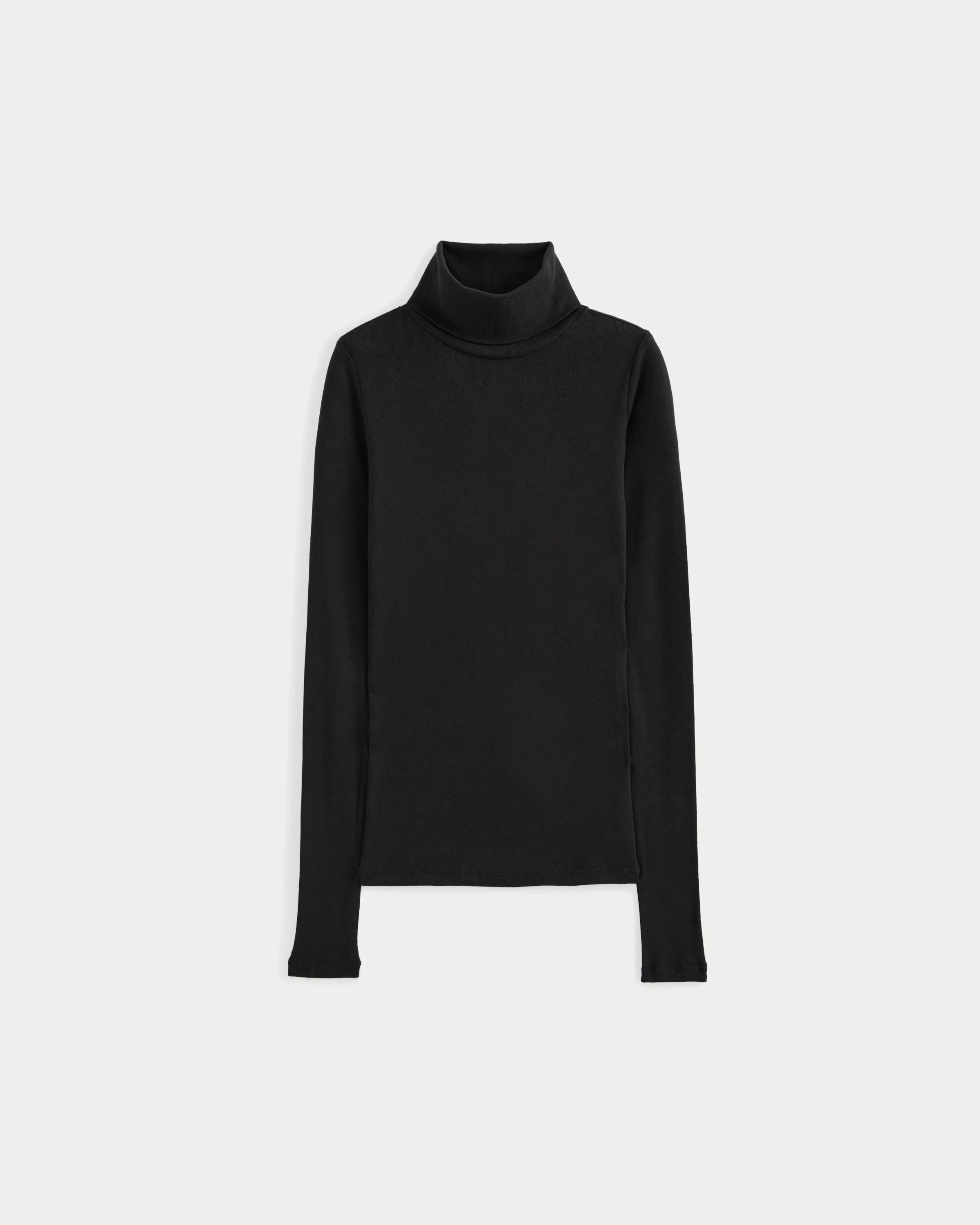TISSUE LONG-SLEEVE TURTLENECK - 1