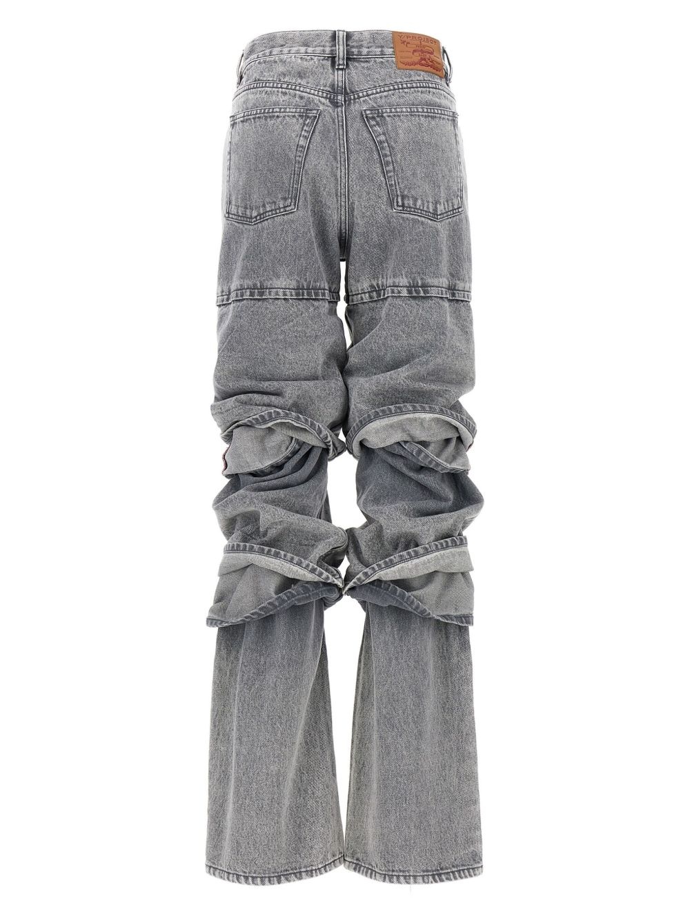 Multi Cuff straight jeans - 2