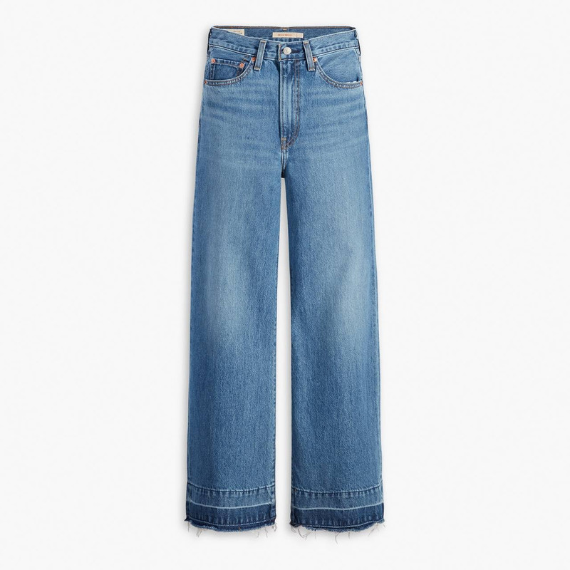 RIBCAGE WIDE LEG 여성 JEANS 1