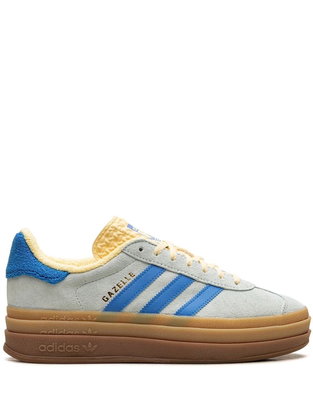 Gazelle Bold "Almost Blue/Yellow" sneakers - 1