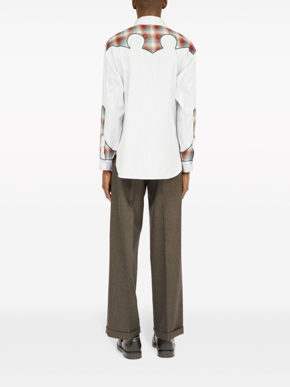 Western-style long-sleeve shirt - 5