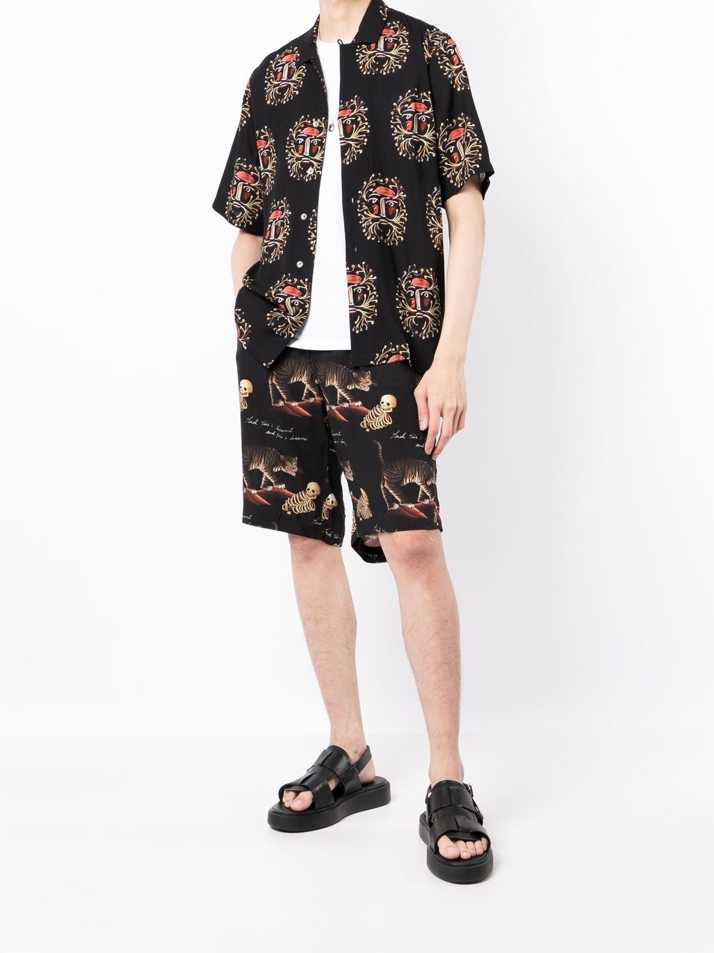 Dreamt motif-print Bermuda shorts - 2