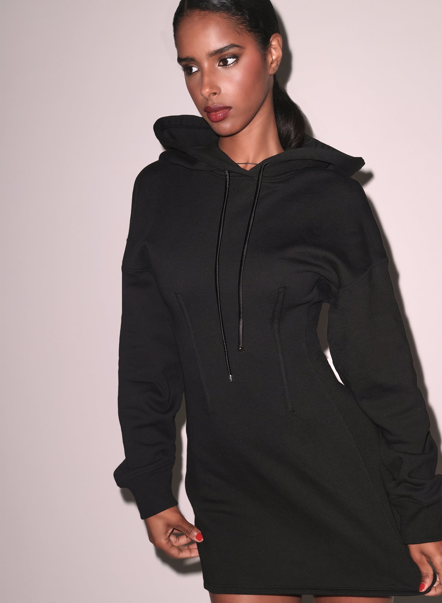 Hoodie Corset Dress - 6