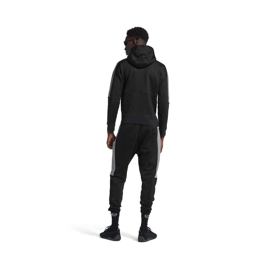 Balenciaga I Puma Fitted Tracksuit Pants in Black/dark Heather Grey - 4