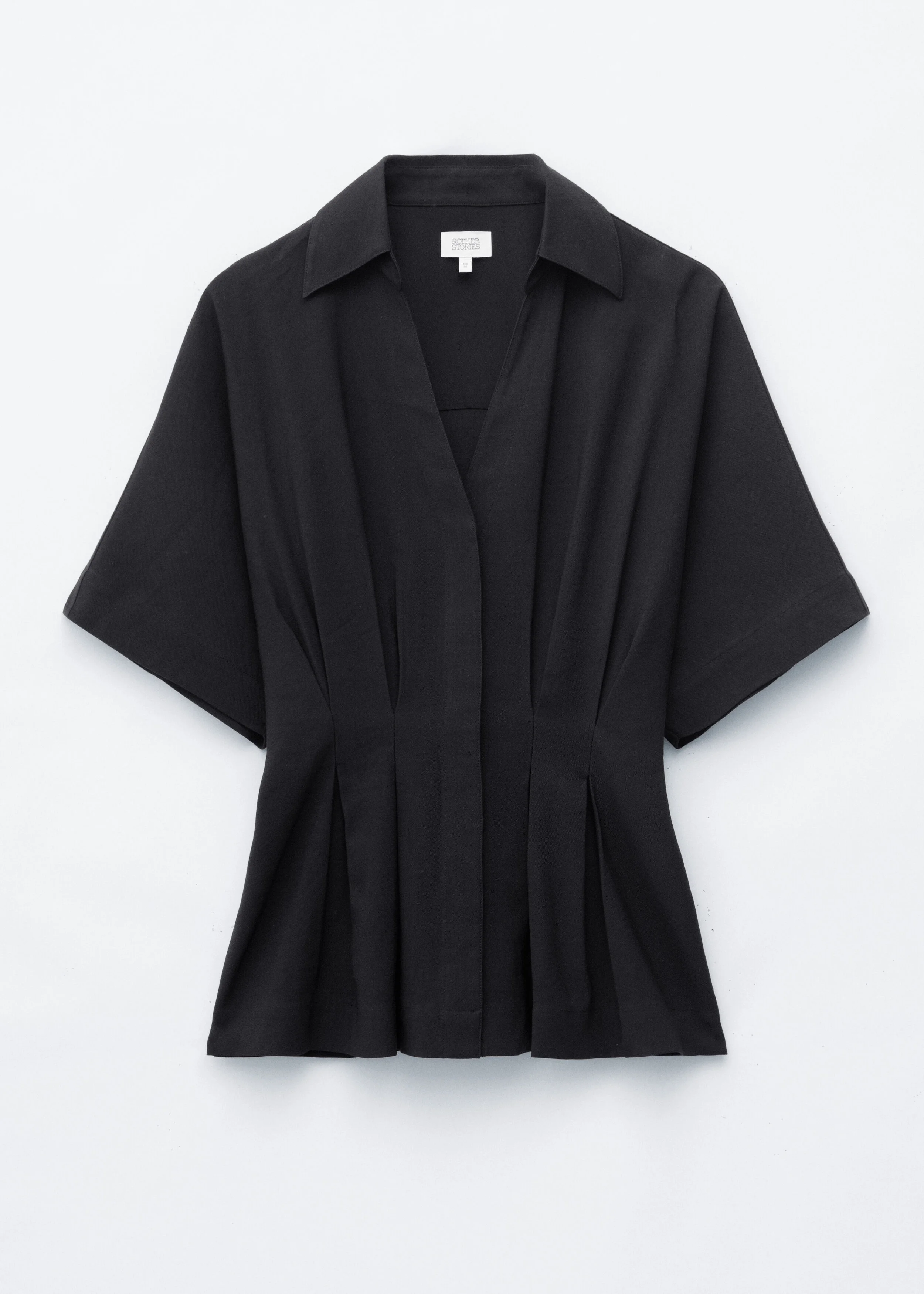 Pleated Waist Shirt - 1