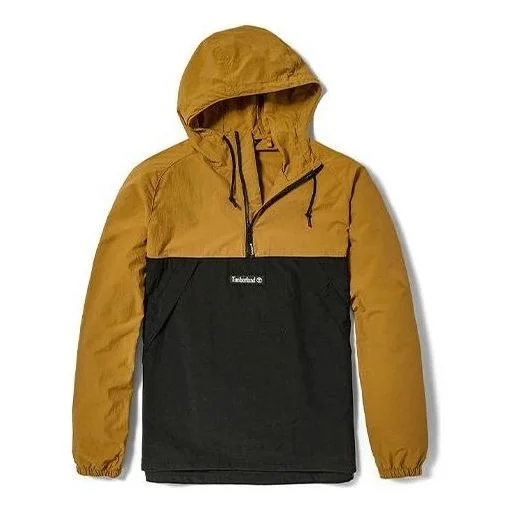 Timberland Pullover Windbreaker Jacket 'Brown Black' A2BUU-P57 - 1