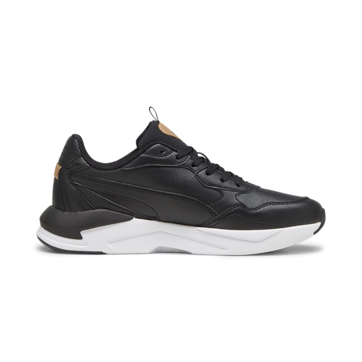 (WMNS) PUMA X-Ray Speed Lite Pop Up Metallics 'Black' 394761-01 - 2