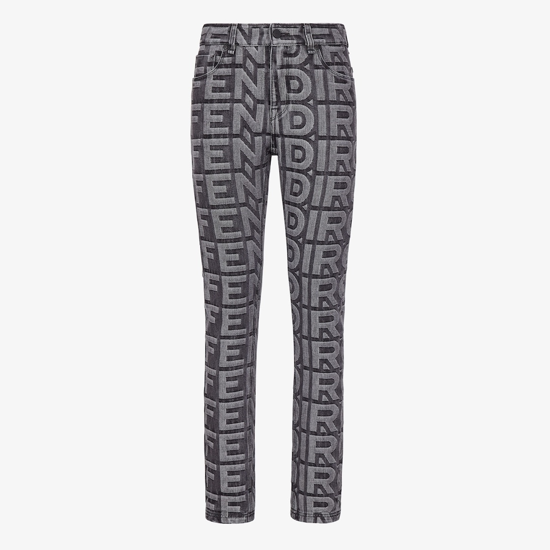 Regular-fit pants. Part of the Fendi by Marc Jacobs limited edition, this style is made of black den - 1