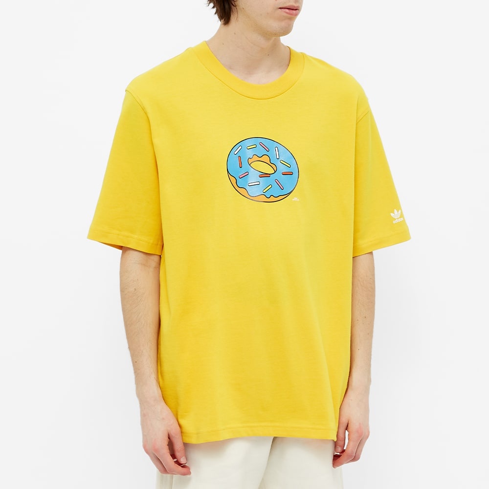 Adidas x The Simpsons Doughnut Tee - 4