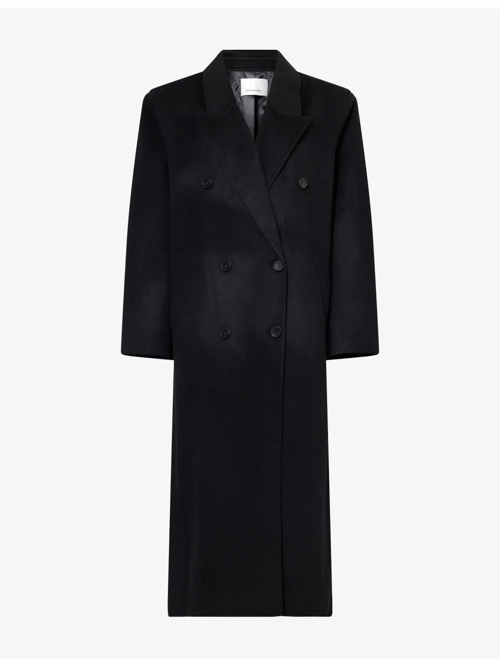 Gaia Double-Breasted Wool-Blend Coat - 1