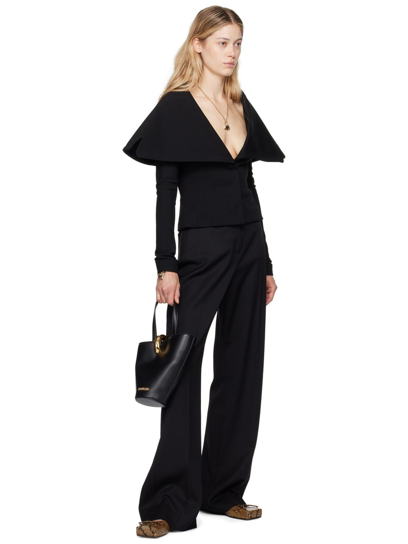 JACQUEMUS Brown La Casa 'Les mules plates Ballet' Ballerina Flats outlook