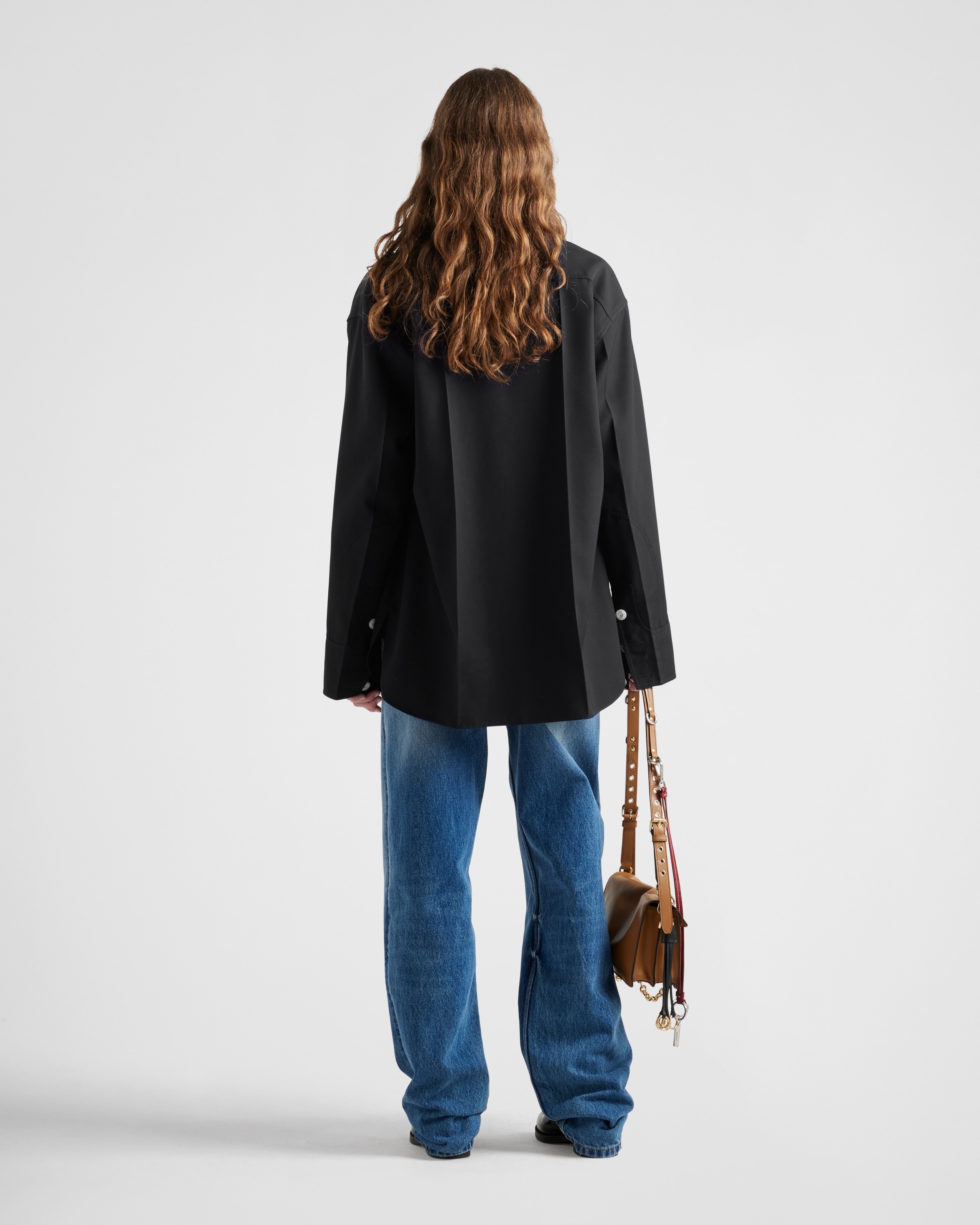 Wide-leg denim jeans - 5